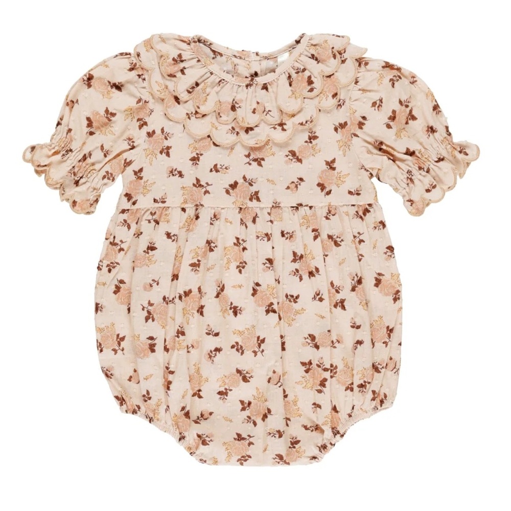 Rylee & Cru Liv Romper Harvest Rose